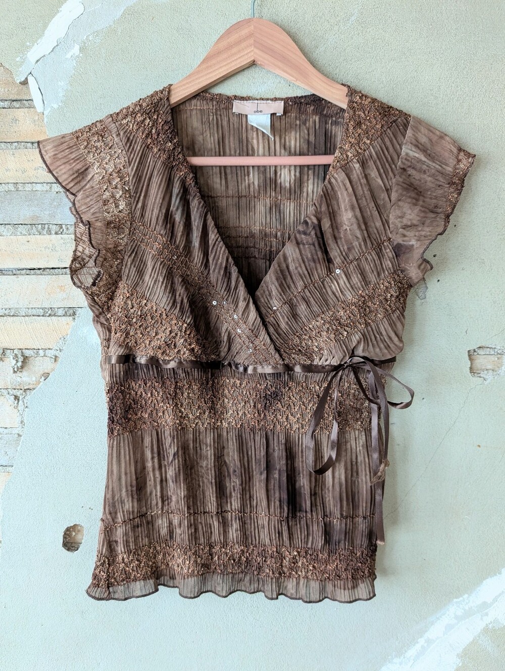 Y2K Dainty Babydoll Top - Picture 2 of 6